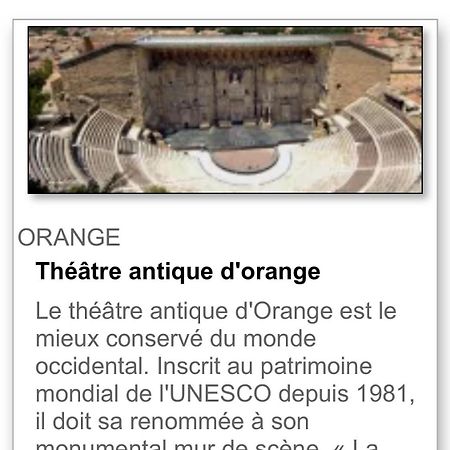 Loft Chic Au Coeur D Orange Leilighet Orange  Eksteriør bilde